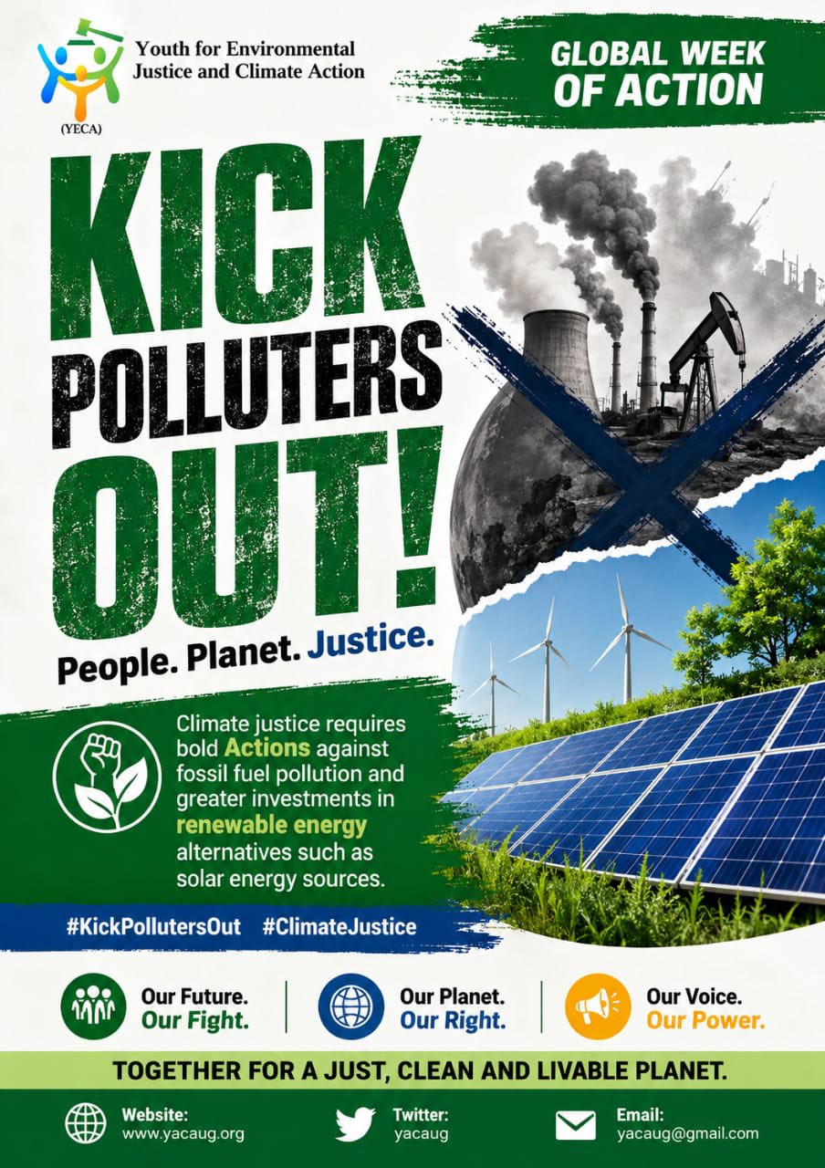 We demand an end to fossil fuels…